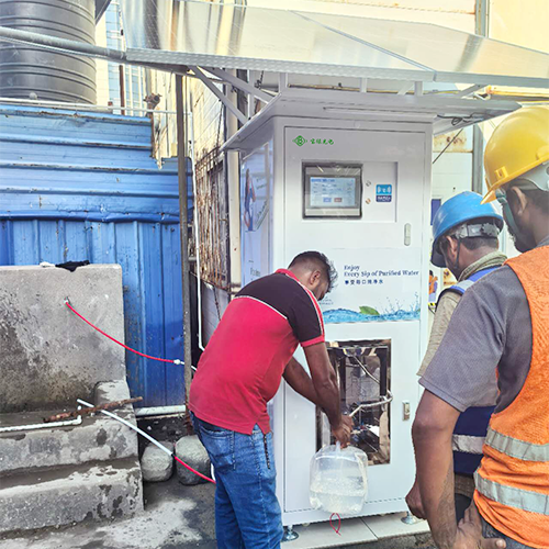 China Off-Grid Solar Water Purification System | 5000L/Day RO+UV For Rural Communities​ on sale