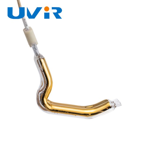 Quality L-Shaped Gold Coated Infrared Heating Lamp Tube 150-6000W wholesale