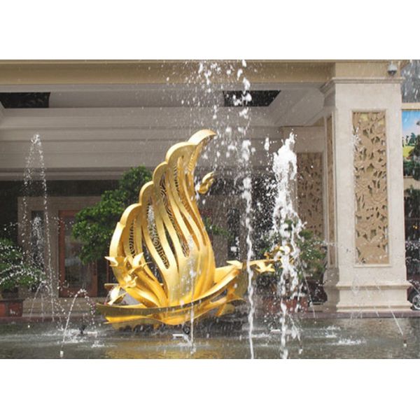 Contemporary Decoration Bronze Bird Sculpture / Statue With 250cm Height