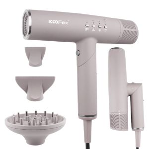 China Brushless Motor Ionic Foldable Hair Dryer Multipurpose Adjustable Speed on sale