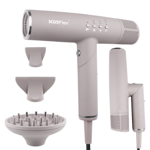 Quality Brushless Motor Ionic Foldable Hair Dryer Multipurpose Adjustable Speed wholesale