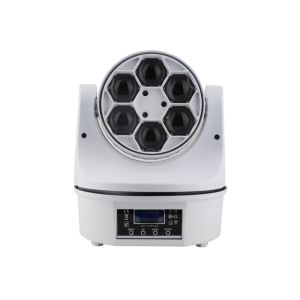 6 X15w Rgbw Bee Moving Head Led Disco Light High Brightness 110 - 240v Sound
