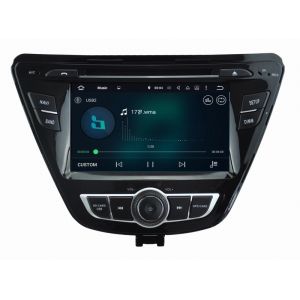 Ouchuangbo 7 inch digital screen radio player android 7.1 for Hyundai Elantra