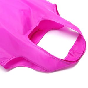 Large Advertising 210D 12x10cm Nylon Fold Up Tote Bag