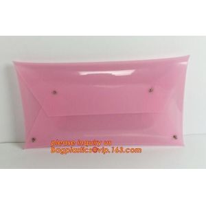 PVC bag/Transparent pvc clutch bag /PVC handle bag for promotion, Neon PVC