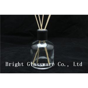 Cheap Glass Empty Reed Diffuser Bottle With Diffuser Rattan for sale