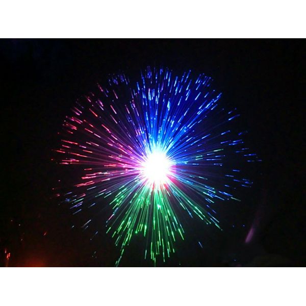 Colorful lights All over the sky star Small night light fiber fireworks flower