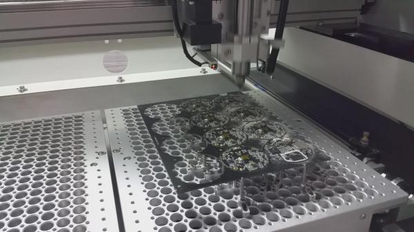 Quality Precision ± 0.05mm PCB Depaneling Router Automatic Pcb Router Machine wholesale