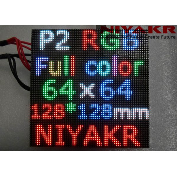 Quality Indoor RGB P2 64x64 128x128mm Nationstar LED Display Module wholesale