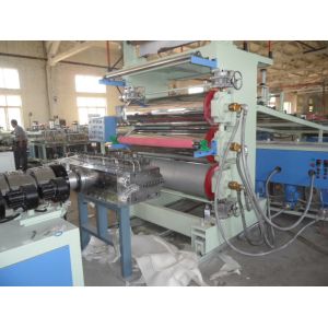 Advanced Technology Plastic Sheet Extrusion Line , PE Single Screw Extruder