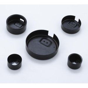 painting black color plastic shell rapid prototype ABS plastic parts