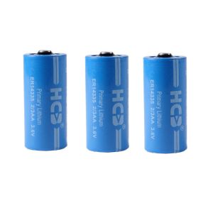 2/3AA 1650mAh Lithium Thionyl Chloride Cell Li SOCl2 3.6 V Battery for Marine