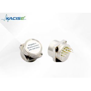 Cheap 1000g Shock Resistant Accelerometer 2.3 ~ 3.5mA/g Scale Factor -55°C～+130°C Storage Temp. for sale
