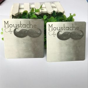4c Printing Promotional Drink Coasters , Custom Printed Paper Coasters