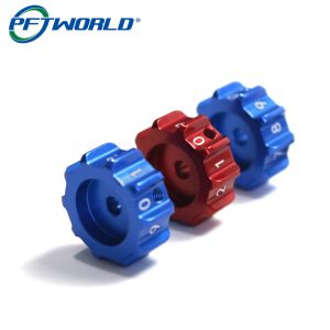 Custom Colorful CNC Machining Aluminum Parts Milling Turning Anodized Service