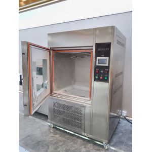 Iec 60529 Stainless Steel Envirotronics Chamber Free Dust Blasting Sand And