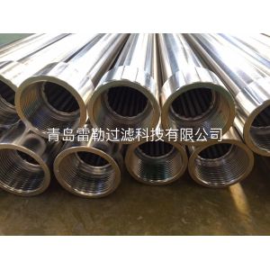 Accurate Size Wedge Wire Filter Wedge Wire Mesh Smooth Surface 6000mm Maxmum