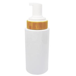 Cosmetic 43mm Liquid Soap Foam Pump with Bamboo for Bottle Envoironmet-Friendly