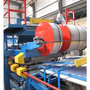 Metal Automatic EPS Sandwich Panel Line Rockwool Cold Rolling Forming Machine