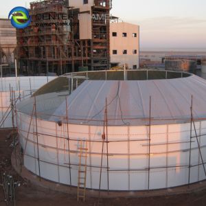 Cheap Liquid Impermeable Bolted Steel Leachate Storage Tank for sale