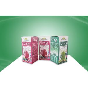 Fruit Juice Paper Packaging Boxes Recyclable with Auto - lock