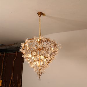 Creative Modern LED Bedroom Chandelier With Energy Saving Light Source