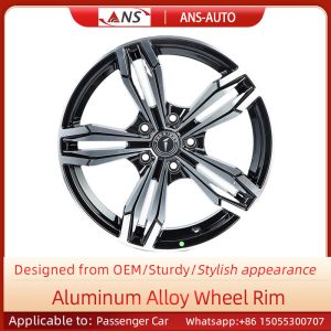 China Black Cars Body Parts Collision Resistant 17 Inch Aluminum Rims on sale