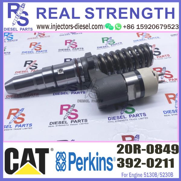 Injector 3920211 20R0849 392-0211 20R-0849 For CAT Caterpillar Excavator 5130B 5230B