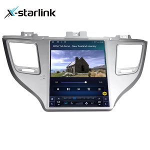 Navigation 9.7in Carplay Car Radio Android For Hyundai Tucson 2014-2018 Speaker