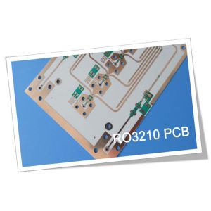 0.8mm RO3210 Double Sided RF PCB with 1OZ Copper and Immersion Tin