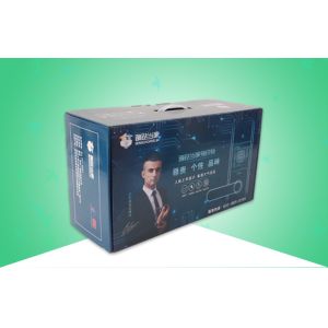 Shining Corrugated Paper Packaging Boxes White Pearl Wool Insertor For Packing