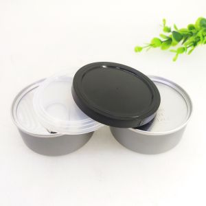 FDA Empty Tin Cans / Pop Top Easy Open Canned Fishery Ring Pull Metal Tin Food