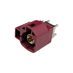 ODM Stable FAKRA Automotive Connectors , 4+2PIN Panel Mount Fakra Code D