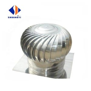 China SS304 Arranged Roof Made Wind Powered Exhaust Fan Roof Ventilator for Roof Assembled on sale