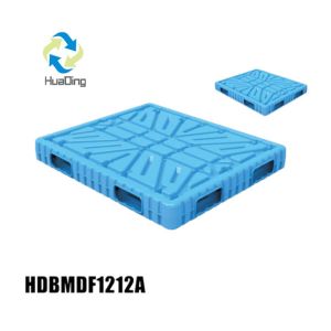 1200*1200mm heavy duty blowing moulding plastic pallet for rice bag with dynamic