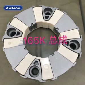 China Industrial Mechanical Excavator Coupling 165k PU AL Rubber Material on sale