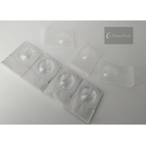 Food Grade Small Plastic Containers For One - Time Glasses Solution