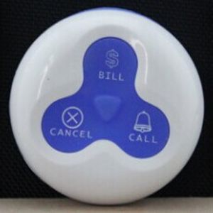 High Quality Wireless Table Pager Service Call Button System with Display