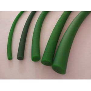 Cheap Light Green PU Round Belt Fast Joining Flexible 85A Urethane Drive Belts 3mm-20mm for sale