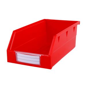 Solid Box Style Plastic Storage Bin for Parts Workbench Hanging Storage