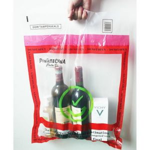 China Self Sealing VOID Closure Tape tamper proof plastic bags on sale