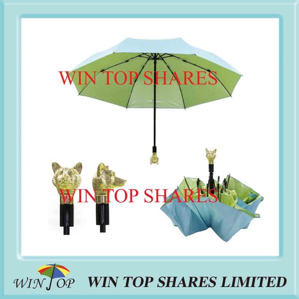 Quality Animal Head Daily Use Europe Auto Umbrella wholesale