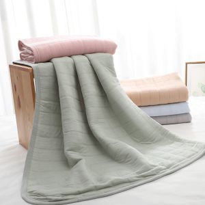 Scuba Lightweight Cotton Blankets 30x40 Fluffy Polyester Solid Color Throw