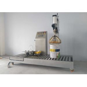 Cheap Semi Automatic Paint Filling Machine High Viscosity Chemical Lubricants Paint Barrel Weighing for sale