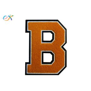 Varsity Laser Cut Edge Embroidery Chenille R Letter Patches Hoodies Accessories