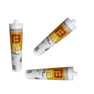 Glass Gap Fireproof Sealant Elastic Neutral Curing Weather Resistant