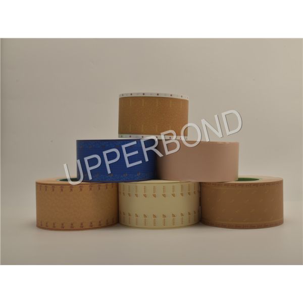 Cork Perforation And Hot Stamping Tipping Paper For Cigarette Box