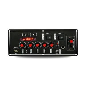 Cheap Wireless Wired Microphone Trolley Speaker with FM Radio and Bt Decoder Amplifier Board for sale