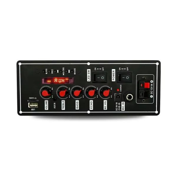 Wireless Wired Microphone Trolley Speaker with FM Radio and Bt Decoder Amplifier