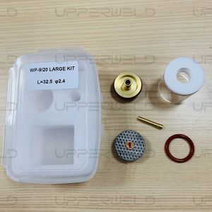 Customized Support OEM Air Cooled TIG Welding Torch with Valve 25ft Cable Dinse